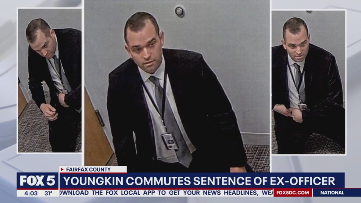 Gov. Youngkin commutes sentence for ex-officer